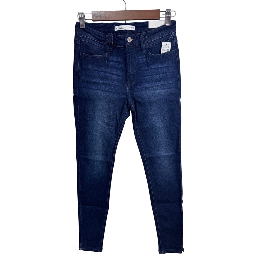 KanCan Skinny Jeans Women's 25x29 Dark Wash Stretch Denim Mid Rise New